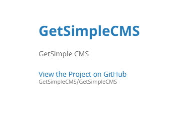 Logo GetSimple CMS