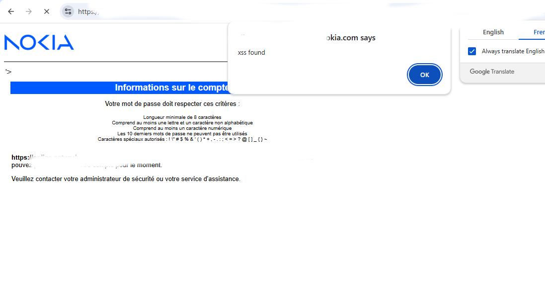 Exploitation xss